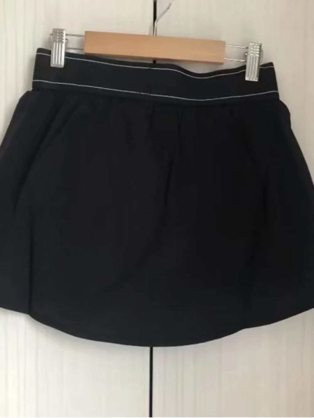 Alo Black Athletic Skort with Logo